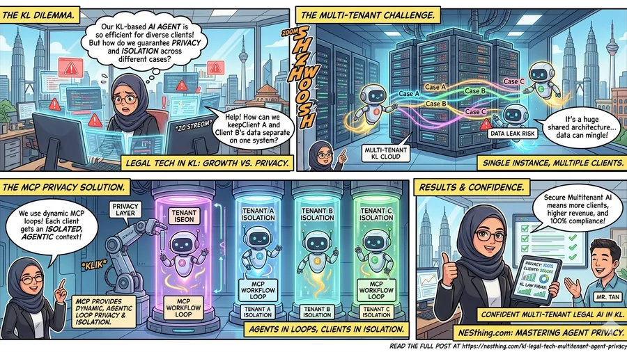 The Multi-Tenant Threat: Why Premium KL Law Firms Need Scoped API Credential Escrow for AI Legal Assistants