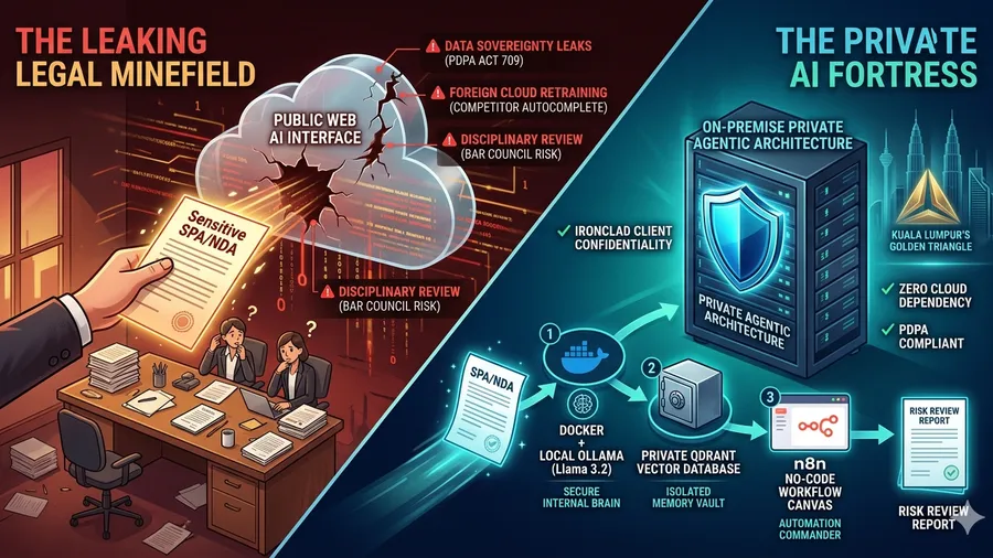 Malaysia's Law Firm [AI Forbidden Zone]: Why Web-Based ChatGPT is Your Compliance Nightmare for SPAs and NDAs