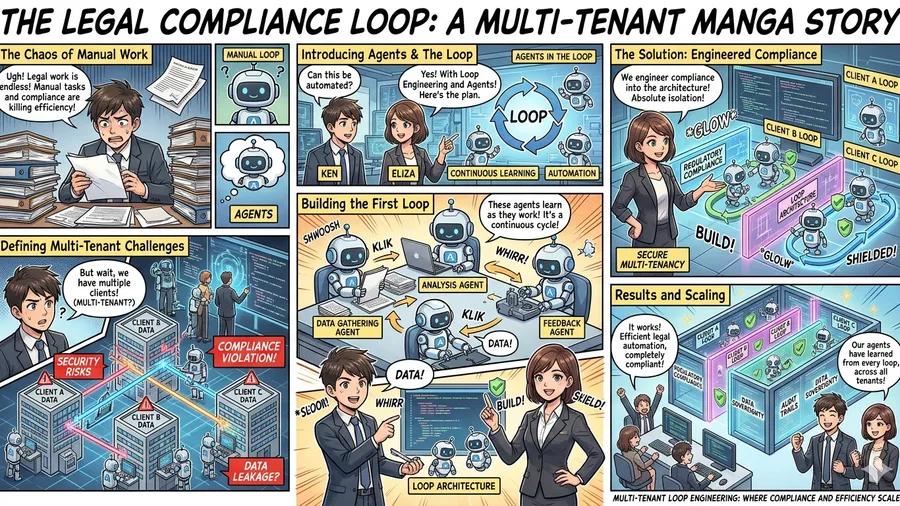 The Amnesiac Loop Shield: Mitigating Prompt Injections and Retainer Leaks in Corporate Law Firms via Postgres Row-Level Security