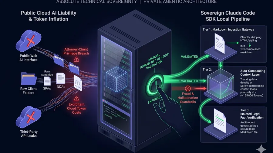 Sovereign AI Engineering: Token-Efficient Local Code Auditing for Tech Startups