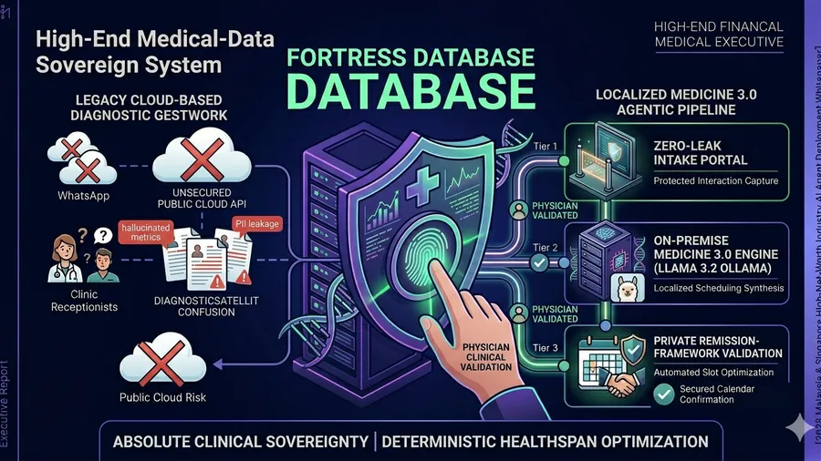 Zero-Knowledge Telehealth: Localized AI Triaging for Premium Medical Centers in KL & SG